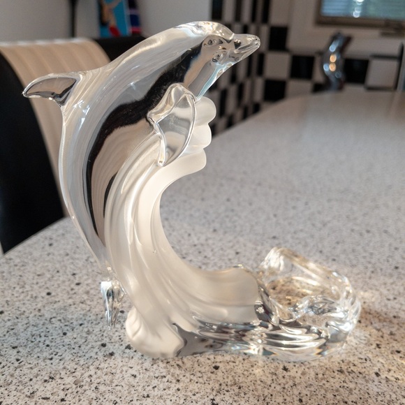 lennox Other - 🔥❤️BEAUTIFUL LENNOX CLEAR GLASS DOLPHIN